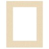 Passepartout 21x29,7 cm - 13x18 cm Perg Avorio Antico