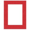 Passepartout 30x40 cm - 20x27 cm Rosso Ciliegia