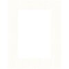 HNFD Passepartout 40x40 cm - 30x30 cm Bianco (Bianco)