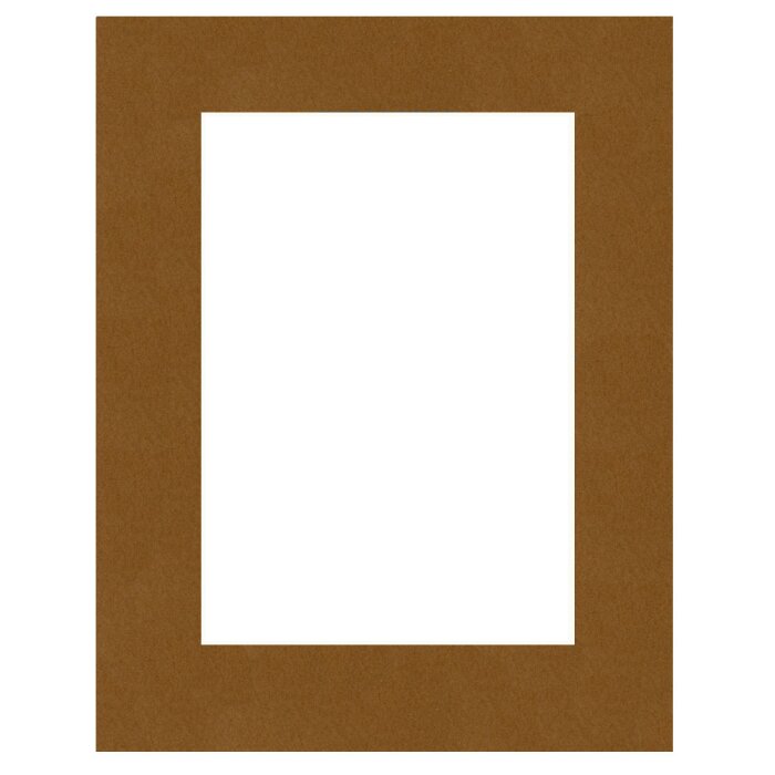 Passepartout 40x60 cm - 30x45 cm Tabacco