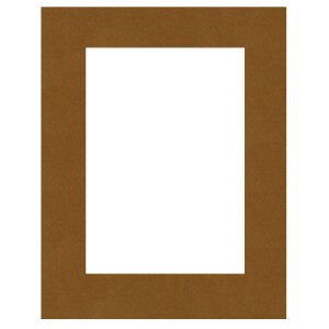 Passepartout 50x70 cm - 40x60 cm Tabacco