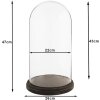 Copripiatti in vetro 6GL1273 Clayre Eef