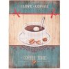 62829 Decorazione murale Clayre Eef CAFFÈ