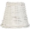Paralume Rattan bianco ø 14x12 cm/E27