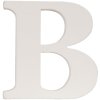 Lettera B - 8x8 cm MDF