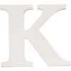 Lettera K - 9x8 cm MDF