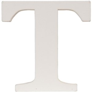 Lettera T - 8x8 cm MDF