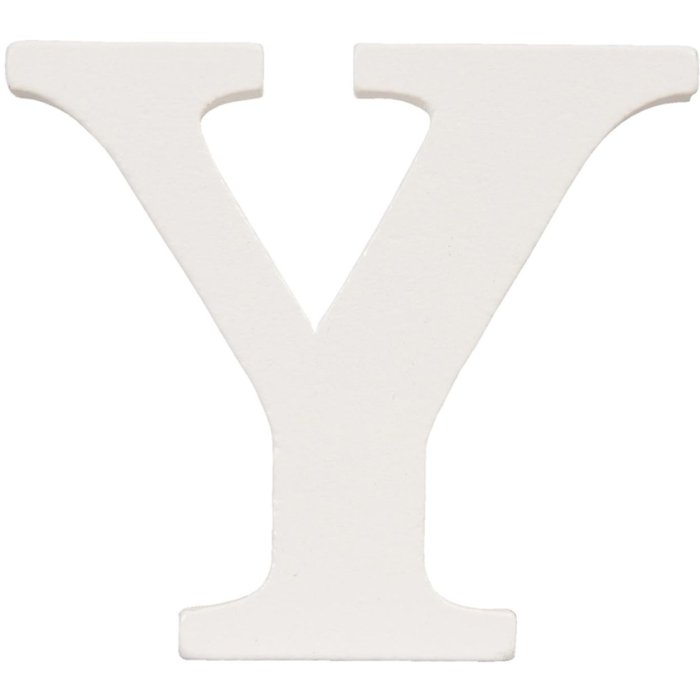 Lettera Y - 9x8 cm MDF