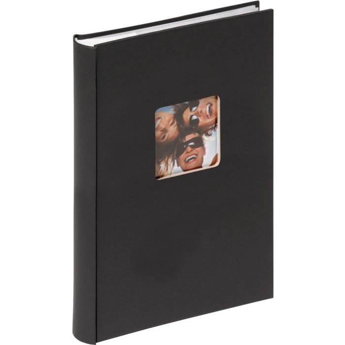 Walther Album Slip-In Fun 300 foto 10x15 cm nero