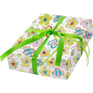 Goldbuch Carta da regalo Fantasia bianca 50x70 cm