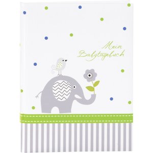 Goldbook Diario del bambino Babyworld Elephant 21x28 cm...
