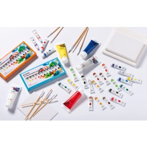 Vernici acriliche, 12 colori assortiti