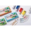 Vernici acriliche, 12 colori assortiti