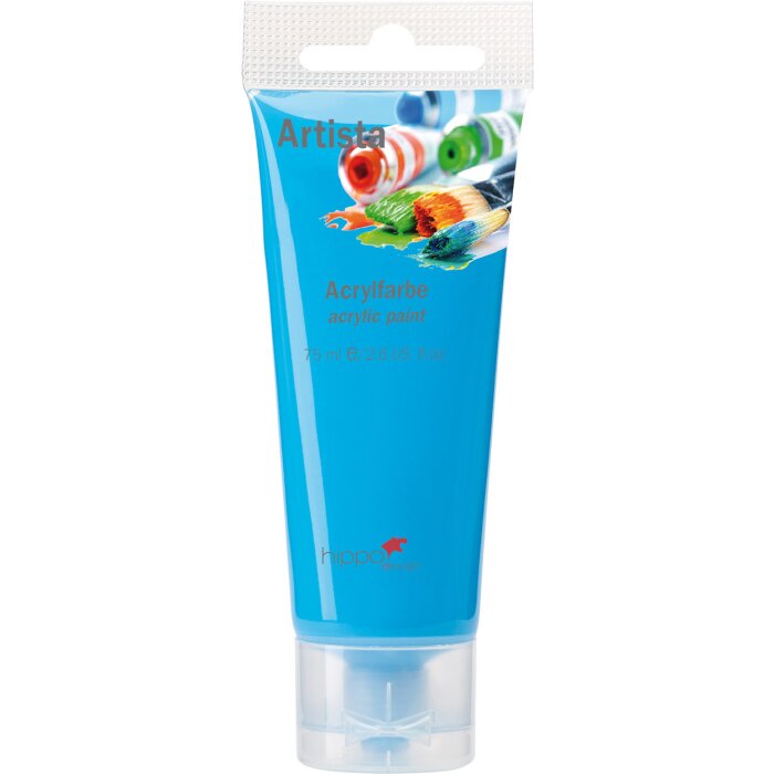 Vernice acrilica, turchese, 75 ml