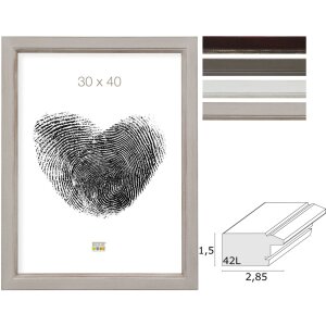 Cornice in legno Deknudt S42L da 9x13 a 40x60 cm Cornice...