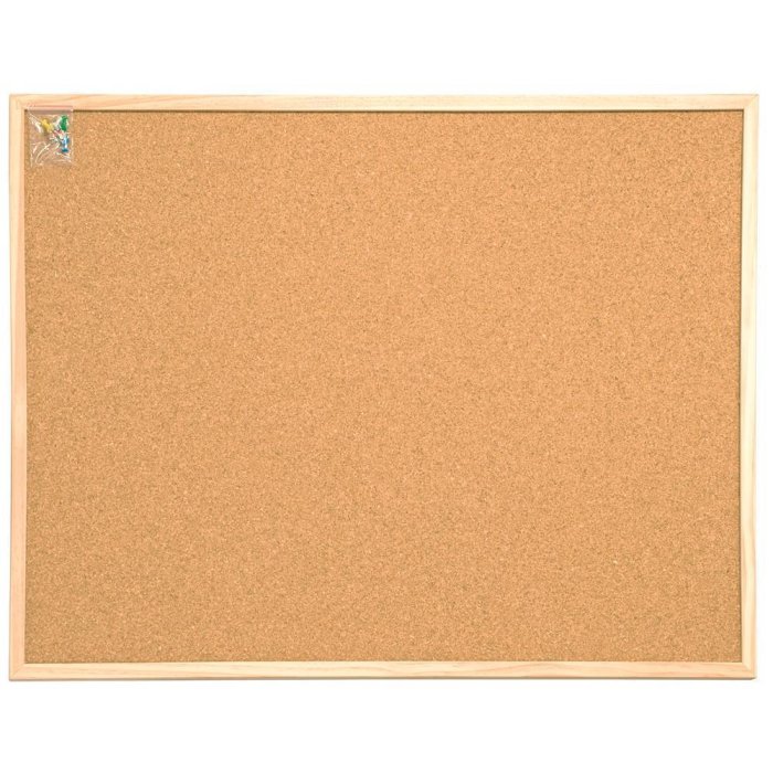 Bacheca in sughero 30x40 - 60x80 cm