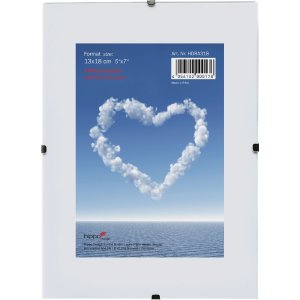 Telaio a clip HNFD da 10,5x15 cm a 70x100 cm, normale, antiriflesso e vetro acrilico