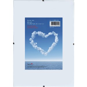 Telaio a clip HNFD da 10,5x15 cm a 70x100 cm, normale, antiriflesso e vetro acrilico