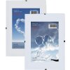 Telaio a clip HNFD da 10,5x15 cm a 70x100 cm, normale, antiriflesso e vetro acrilico