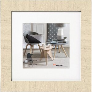 Telaio in legno Walther HOME da 10x15 cm a 70x100 cm con Passepartout
