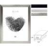 Telaio in alluminio S023 Profilo piatto Deknudt