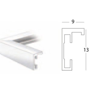 Henzo Cornice in alluminio Cornice per quadri Manhattan