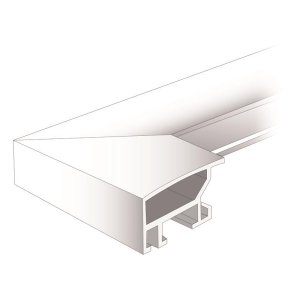 Henzo Cornice in alluminio Lucerna con passepartout smussato
