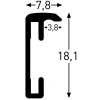 Nielsen Accent Frame Cornice in alluminio da 10x15 cm a 70x100 cm