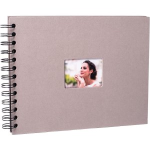 HNFD Album a spirale Buldana 23x17 cm 40 pagine nere