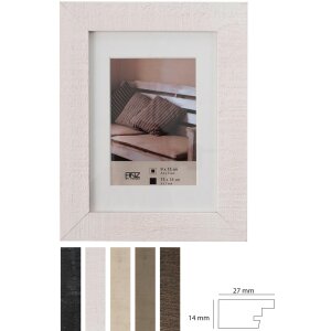 Telaio in legno Henzo Driftwood con Passepartout