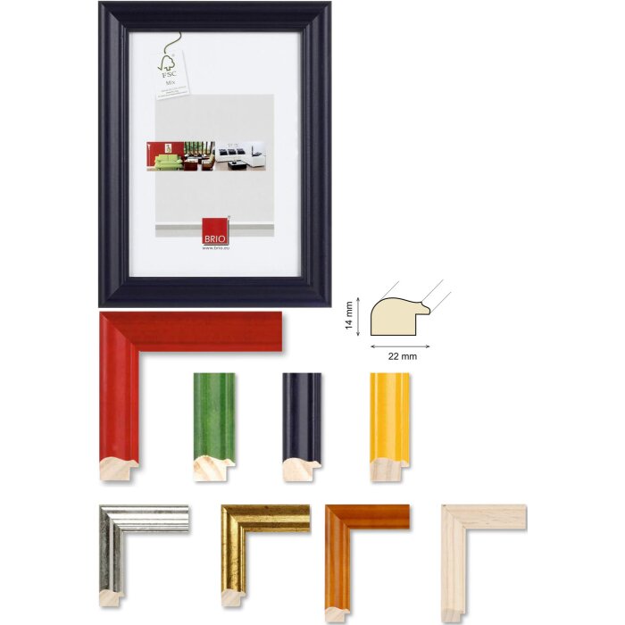 Cornice in legno Ceanothe Circee da 10x15 cm a 60x80 cm