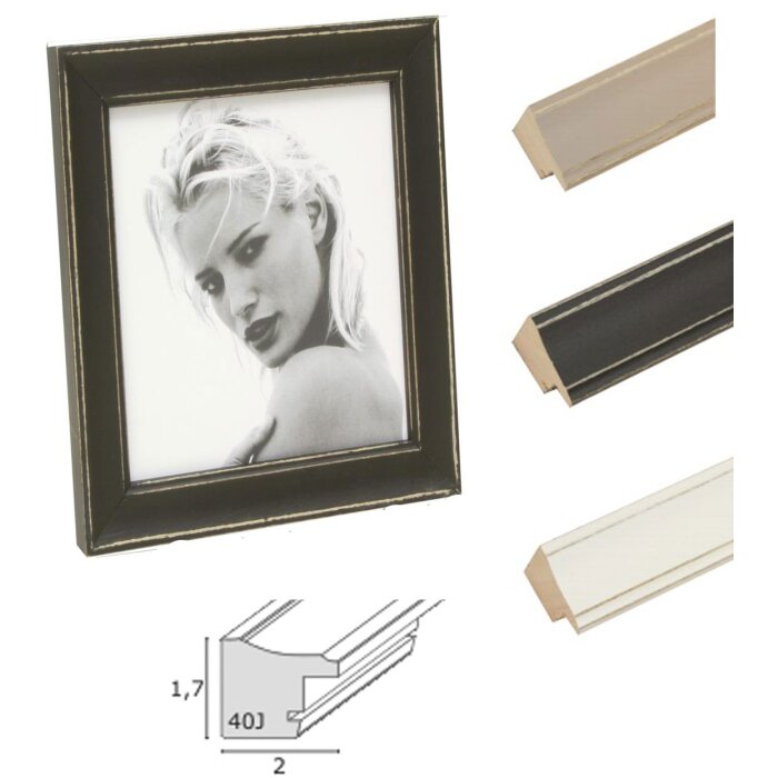 Cornice per quadri in legno S40J Deknudt