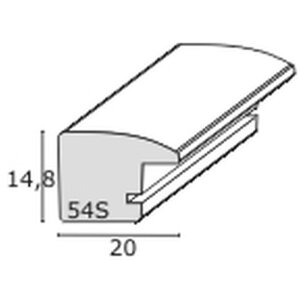 Telaio in legno Deknudt S54SH