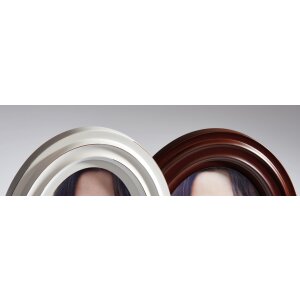 Viola Portrait Frame Portafoto ovale in legno