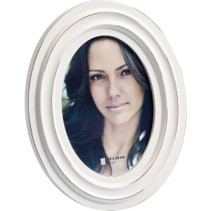 Viola Portrait Frame Portafoto ovale in legno