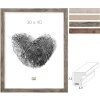 Telaio in legno S45R striscia di blocco