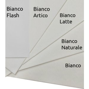 Passepartout smussato Bianco Artico 40 misure bianco