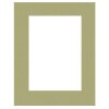 Passepartout smussato verde lime 40 taglie Verde Alga