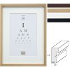 Telaio in legno S40A profilo a blocco alto