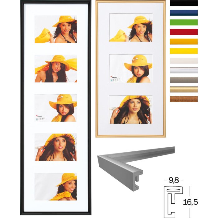 New Lifestyle Gallery Frame 3-5 foto 10x15 cm, 13x18 cm, 15x20 cm
