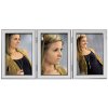 Portafoto Philadelphia Trittico a doppia cornice 10x15 cm - 21x30 cm