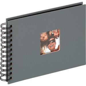 Walther album a spirale FUN 23x17 cm e 30x30 cm 40 o 50 pagine nere