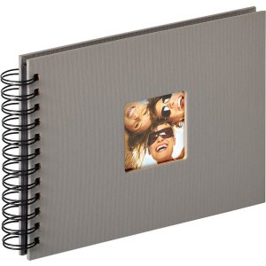Walther album a spirale FUN 23x17 cm e 30x30 cm 40 o 50 pagine nere