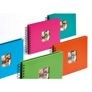 Walther album a spirale FUN 23x17 cm e 30x30 cm 40 o 50...