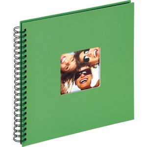 Walther album a spirale FUN 23x17 cm e 30x30 cm 40 o 50 pagine nere