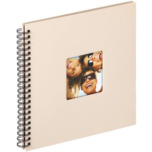 Walther album a spirale FUN 23x17 cm e 30x30 cm 40 o 50 pagine nere