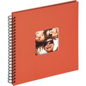 Walther album a spirale FUN 23x17 cm e 30x30 cm 40 o 50 pagine nere
