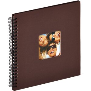 Walther album a spirale FUN 23x17 cm e 30x30 cm 40 o 50 pagine nere