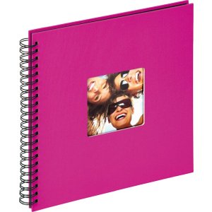 Walther album a spirale FUN 23x17 cm e 30x30 cm 40 o 50 pagine nere