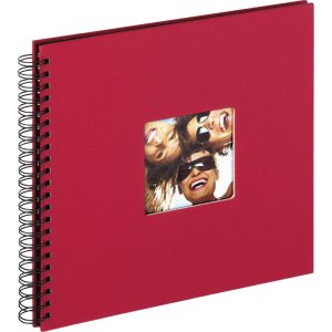 Walther album a spirale FUN 23x17 cm e 30x30 cm 40 o 50 pagine nere